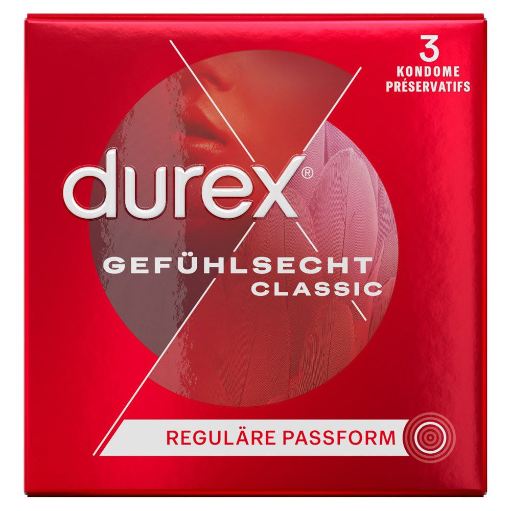 Durex Gefühlsecht Classic x 3