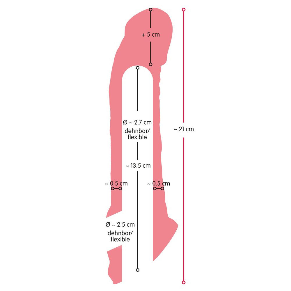 Penis Sleeve with Extension
