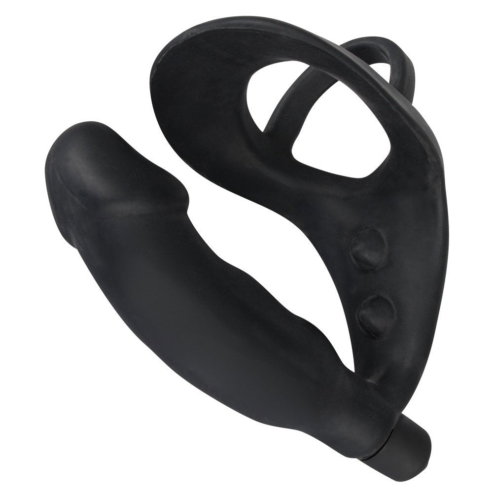 Ring & Vibro Plug Black Velvets