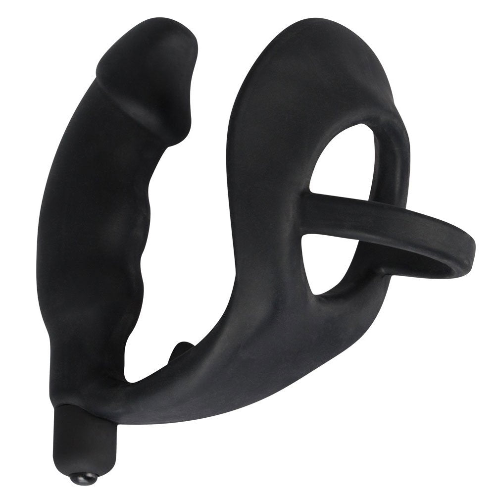 Ring & Vibro Plug Black Velvets