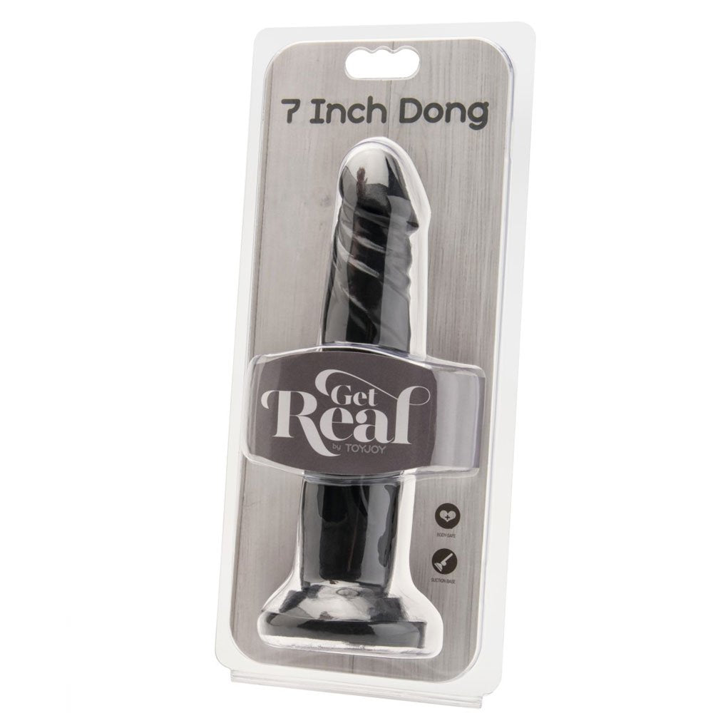 ToyJoy Get Real Dong 7" Black
