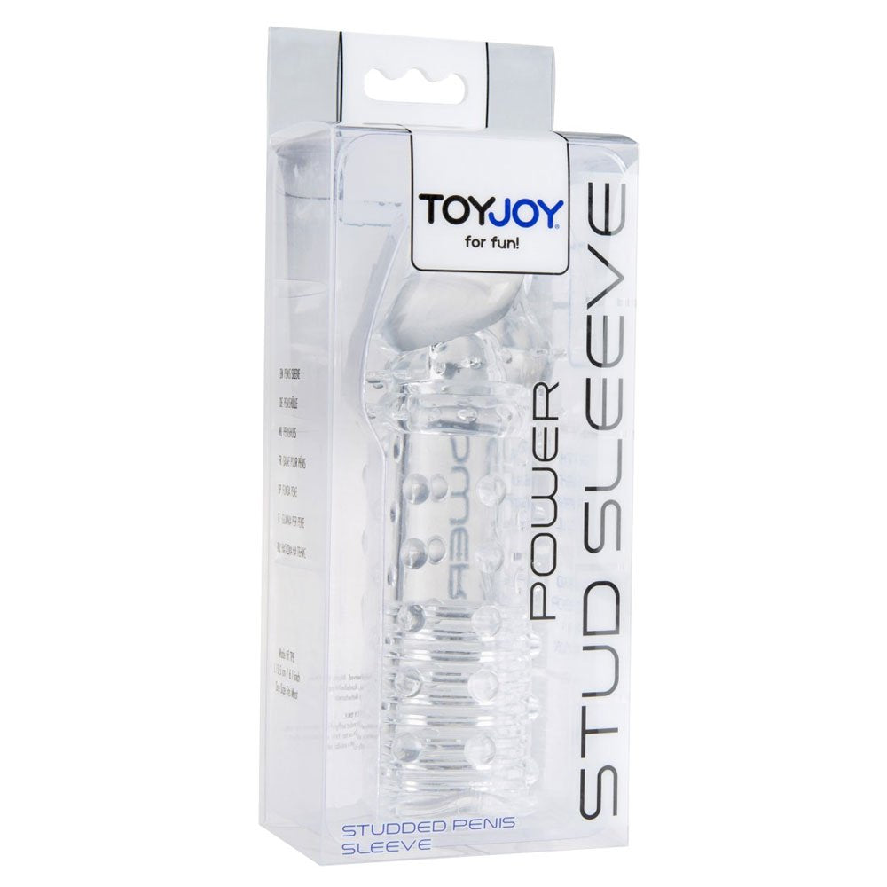 ToyJoy Manpower Power Stud Sleeve Transparent
