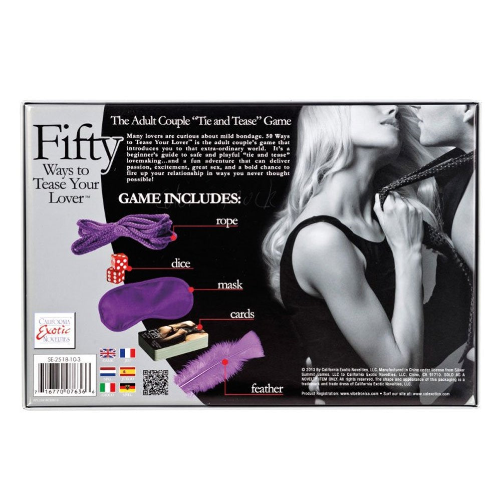 CalExotics Fifty Ways to Tease Your Lover