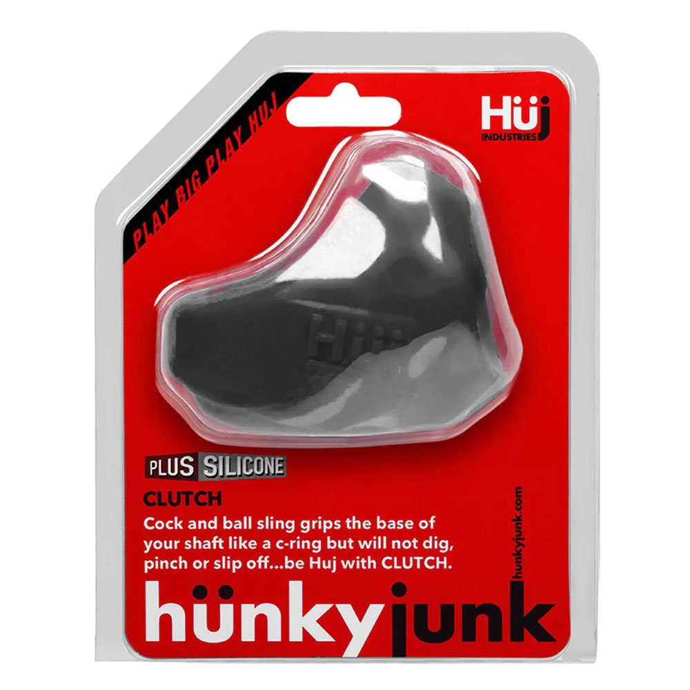 Hünkyjunk Clutch Cock & Ball Sling - Black Tar