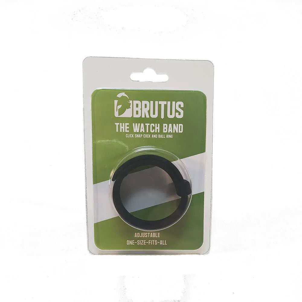 BRUTUS The Watch Band - Click Snap Cock And Ball Ring