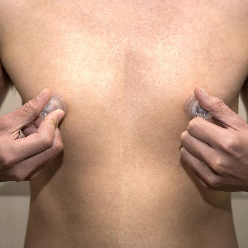 Super Silicone Nipple Suckers With Travel Case - Clear