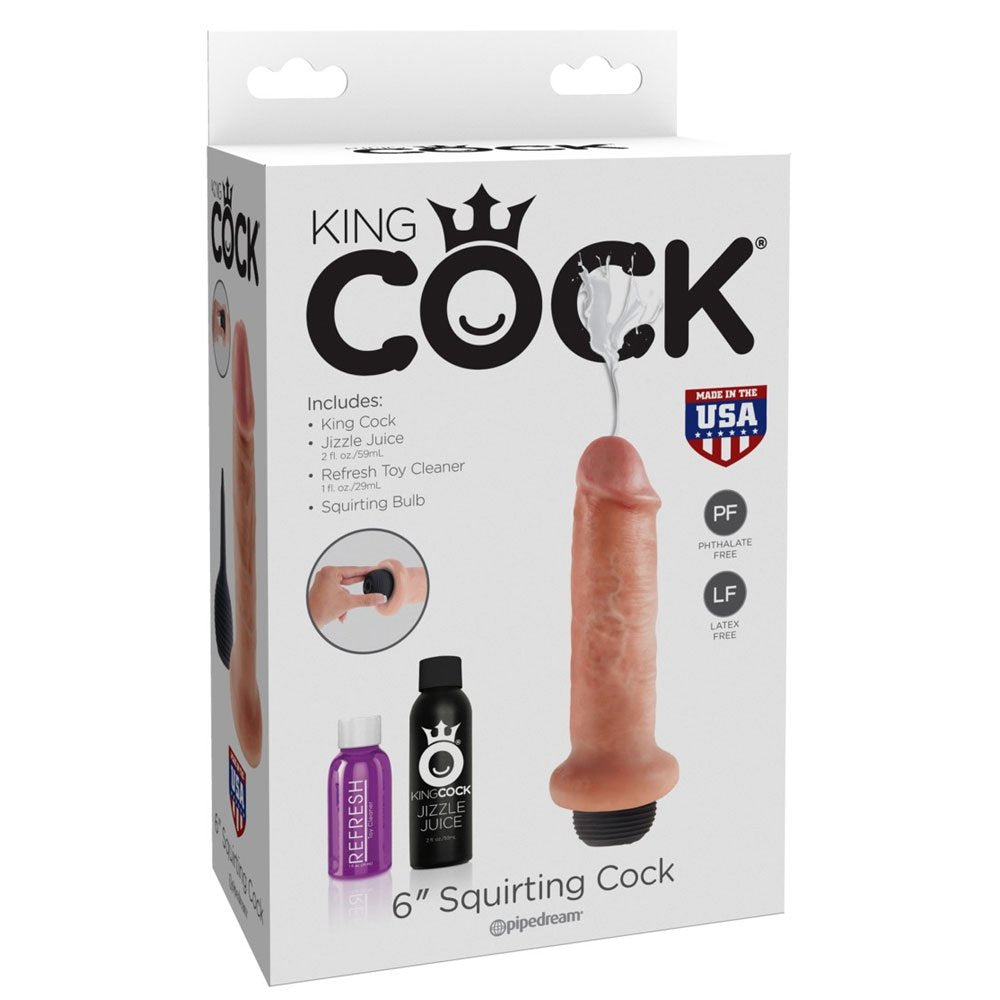 Pipedream King Cock - 6' Squirting Cock