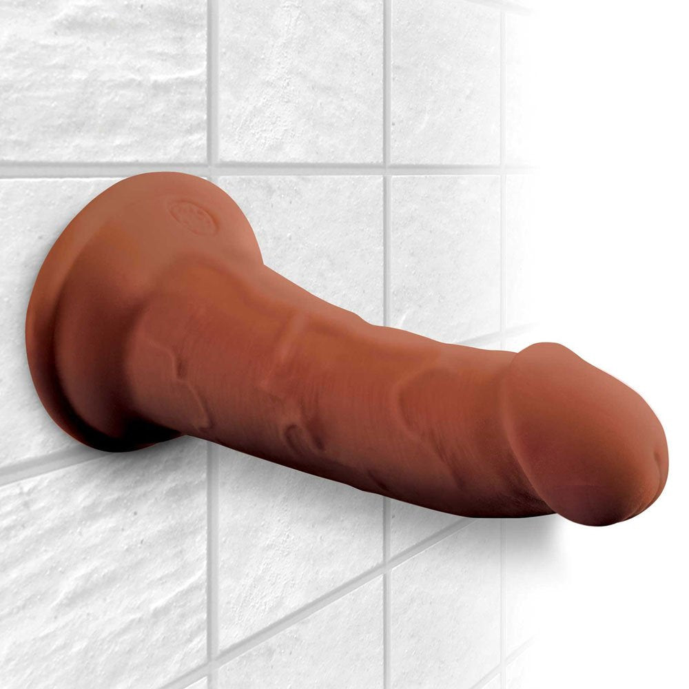 Pipedream King Cock Plus - 6" Triple Density Cock Brown