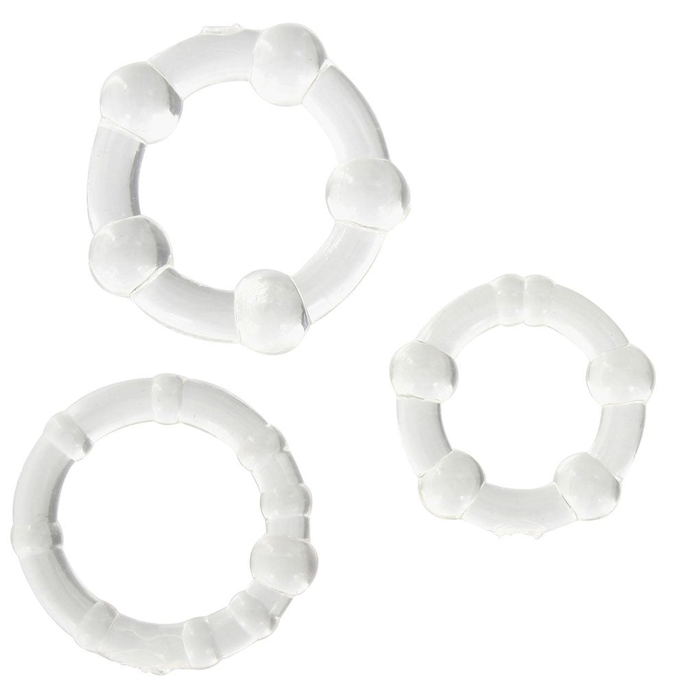 Stay Hard - Three Rings transparent