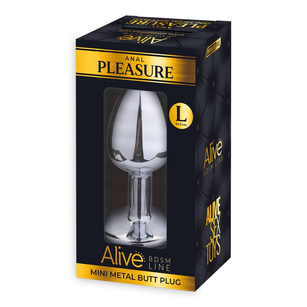 Mini Metal Butt Plug L