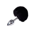 Metal Anal Fluffy Plug S