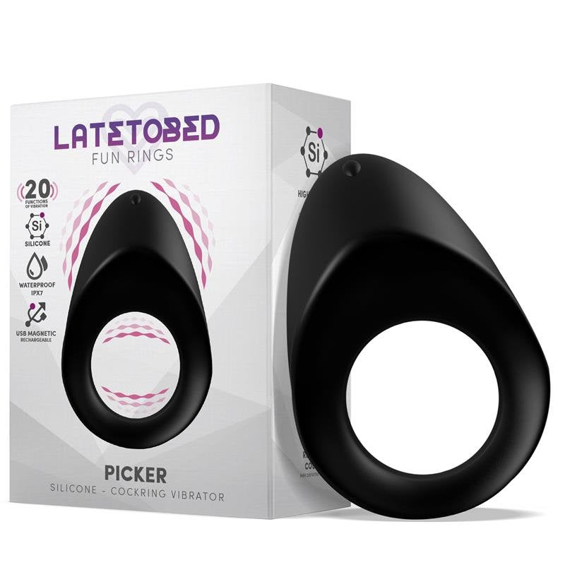 Cockring per coppia in silicone LATETOBED Picker