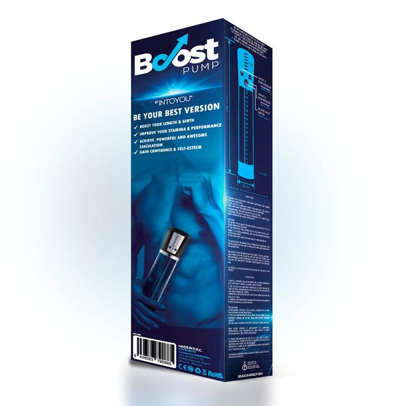 BOOST PUMPS Pompa per pene automatica con display PSX09 USB