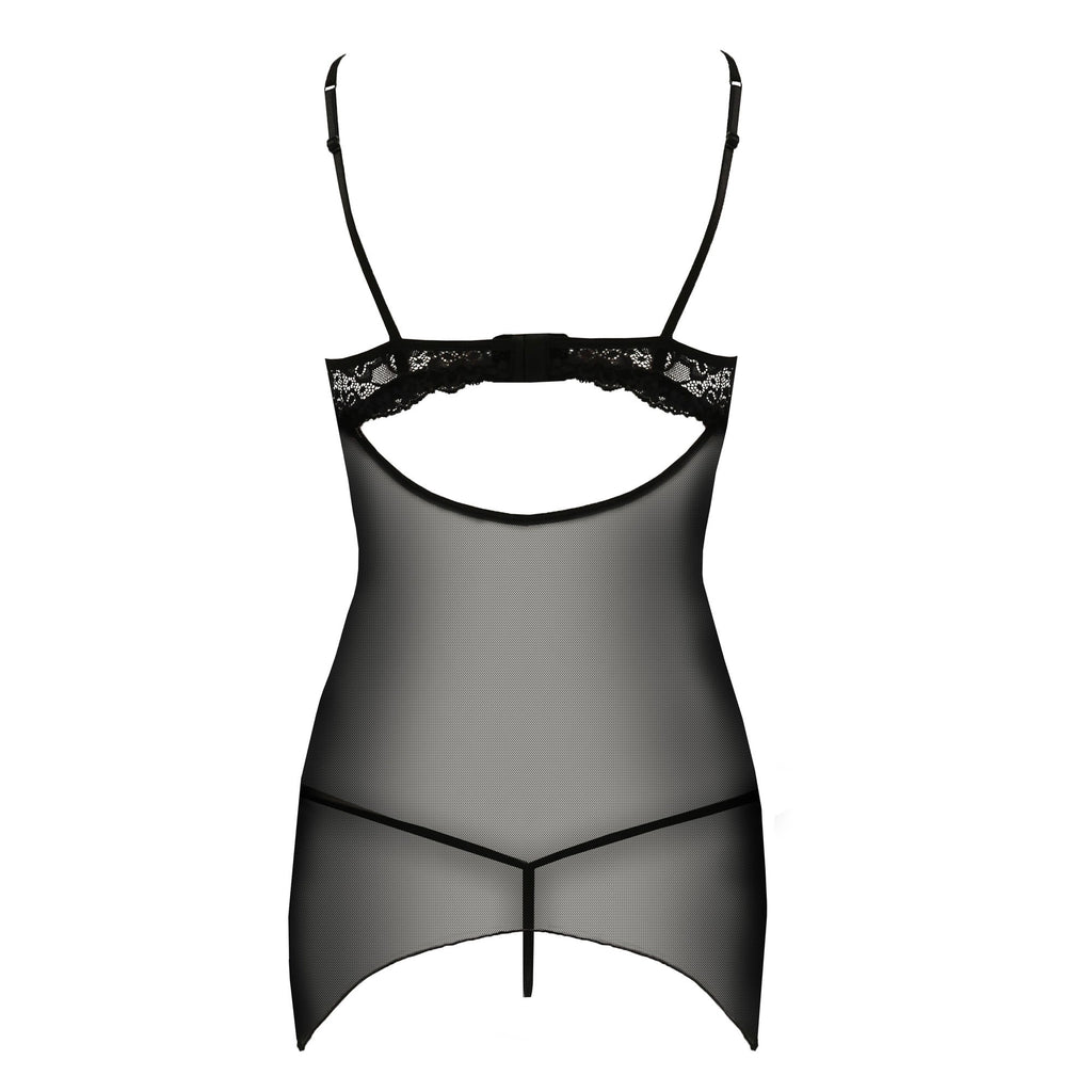 Babydoll VERONIQUE Nero - Taglia XXL/3XL