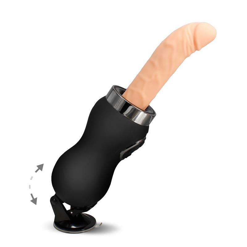 Macchina del sesso INTOYOU BDSM LINE con vibrazione, spinta e calore, telecomando USB