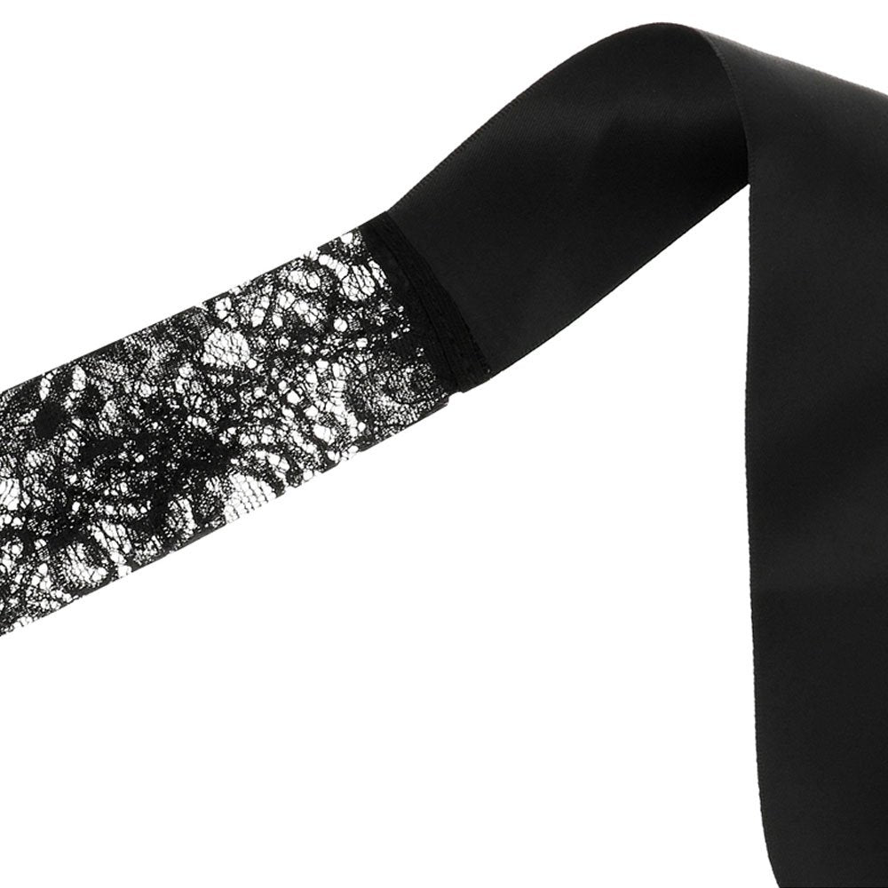 Nastro occhi in pizzo nero