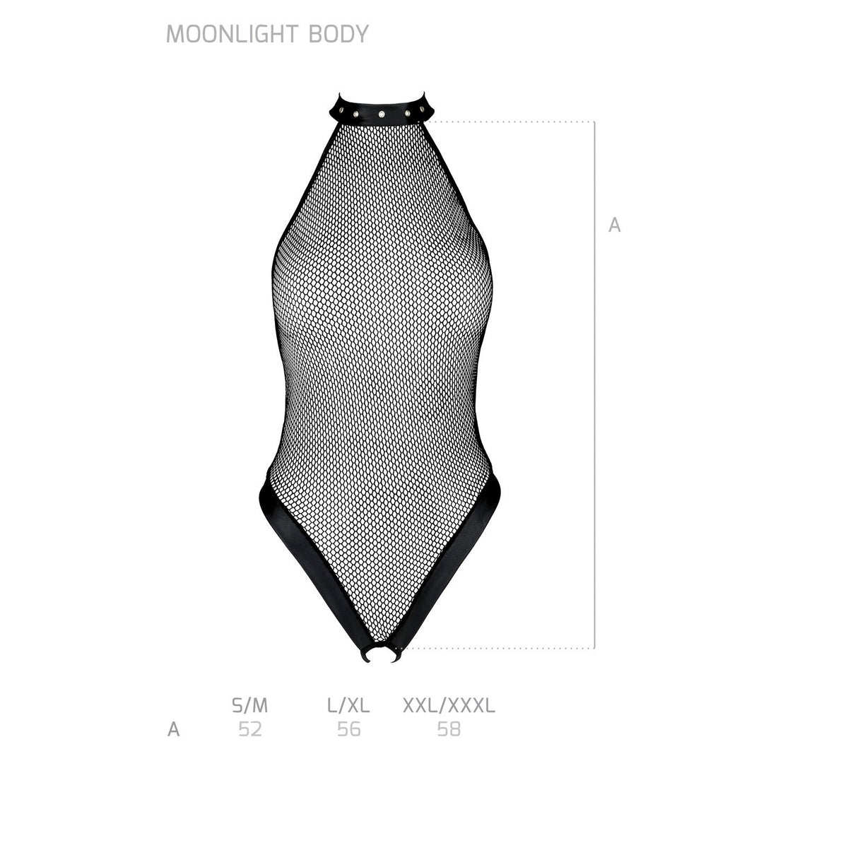 Body MOONLIGHT Nero - Taglia XXL/3XL