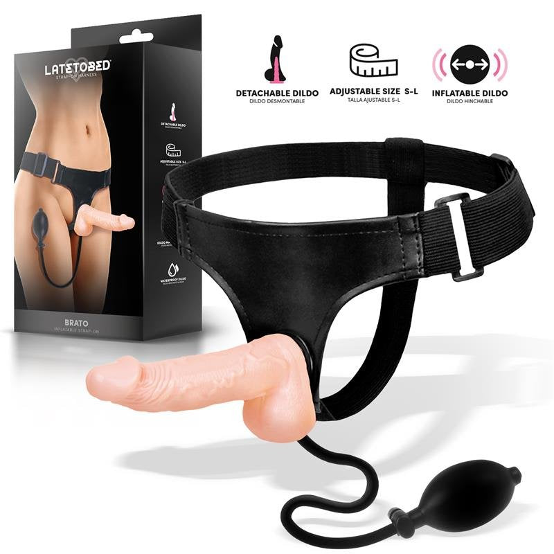 COLLEZIONE DI IMBRACATURE LATETOBED Brato Imbracatura gonfiabile con cinturino
