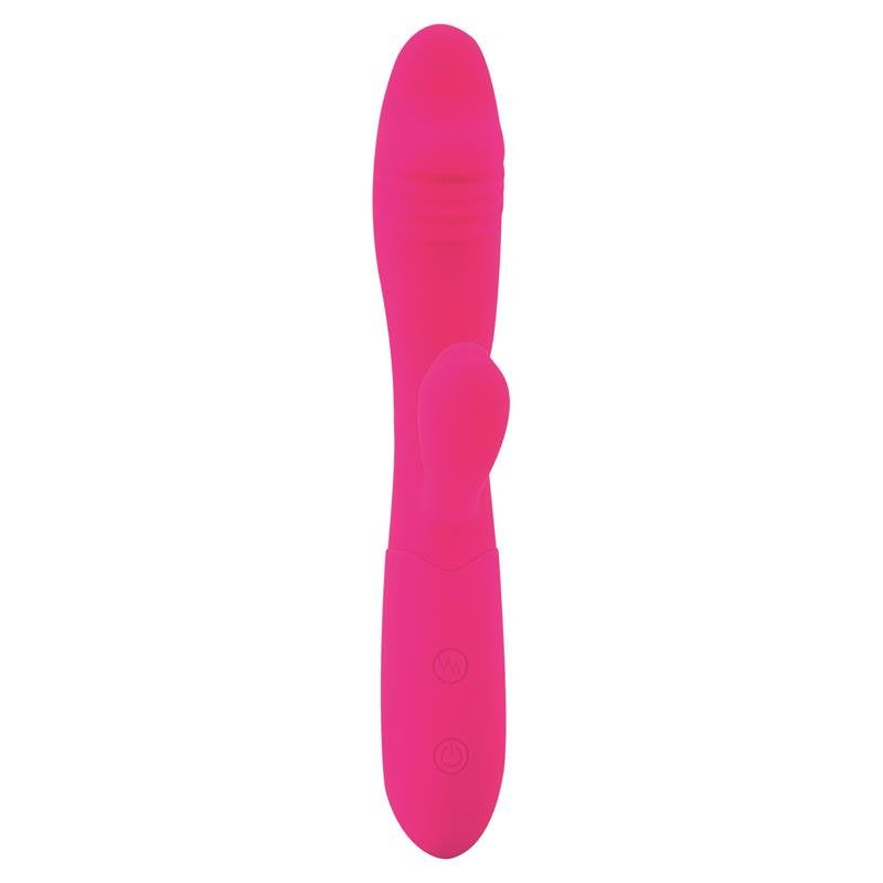 GOODIES Candy G-Spot Rabbit Vibe USB Silicone Fucshia