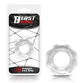 BEAST RINGS Anello per il pene super flessibile Poligono 2,2 cm Trasparente