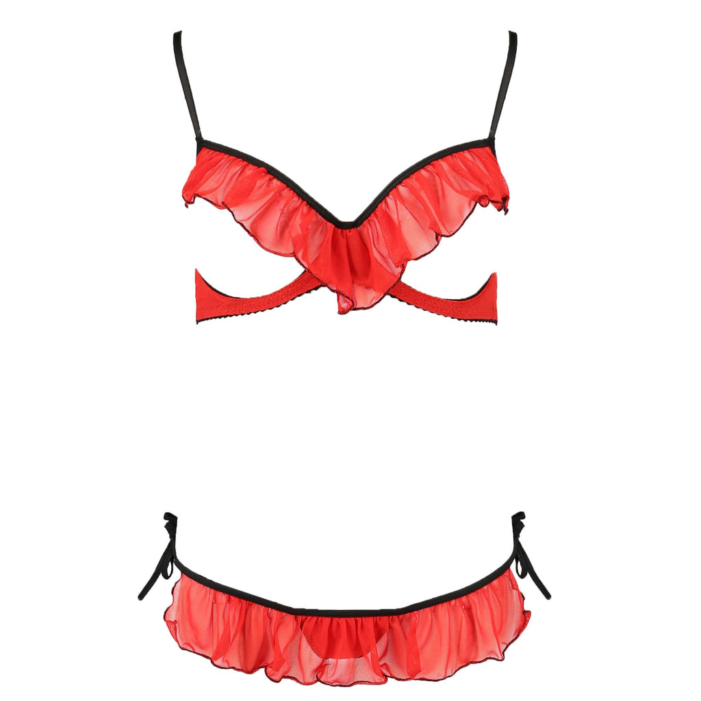 Completino CHERRY Rosso - Taglia S/M