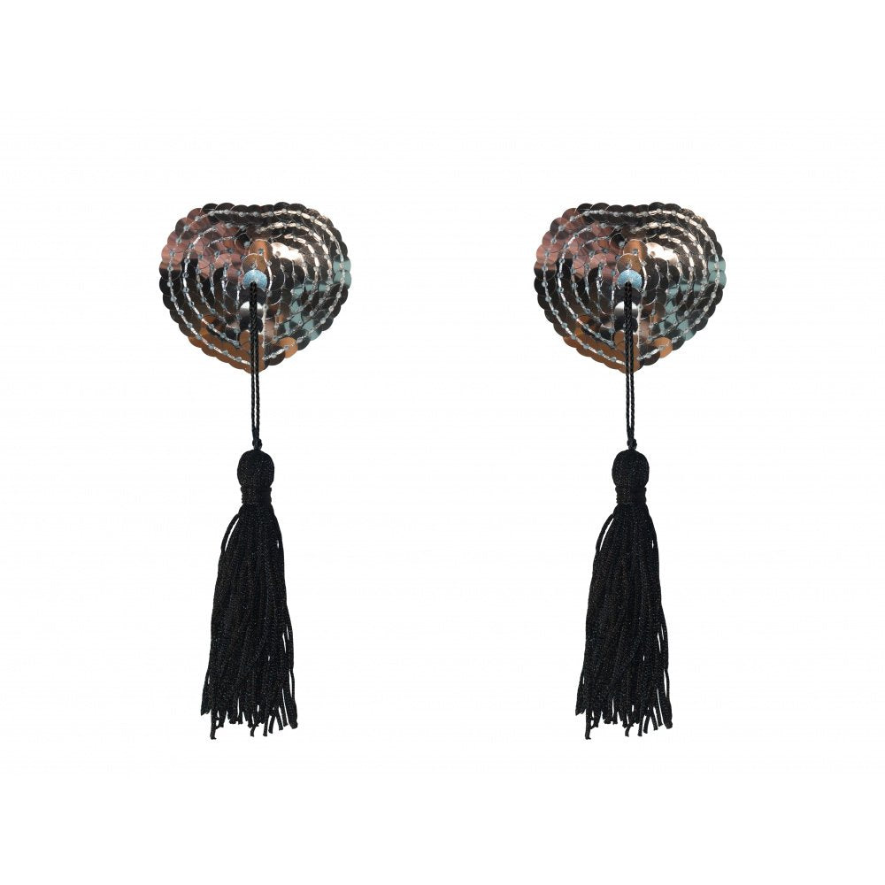 Pasties Burlesque Gipsy Silver