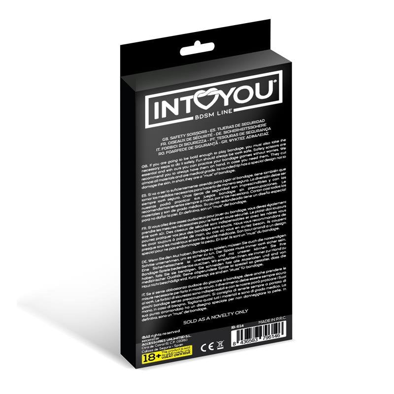 Forbici di sicurezza INTOYOU BDSM LINE