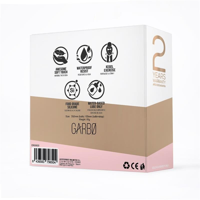 ENGILY ROSS Garbo Doppia Pallina di Kegel in Silicone Viola