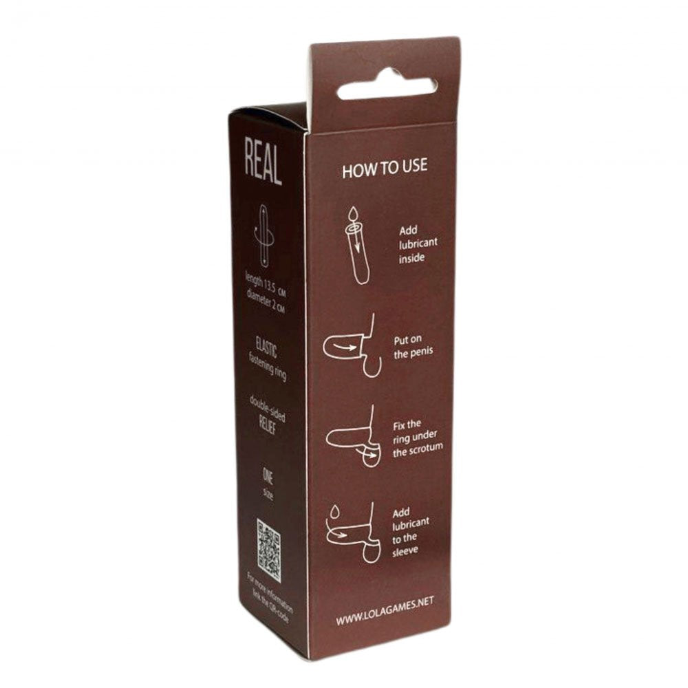 Guaina per pene Real Extra Sense Rings