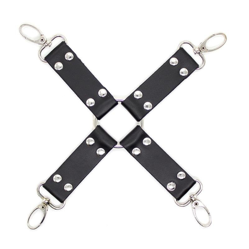 INTOYOU BDSM LINE Set Bondage 11 Pezzi Nero