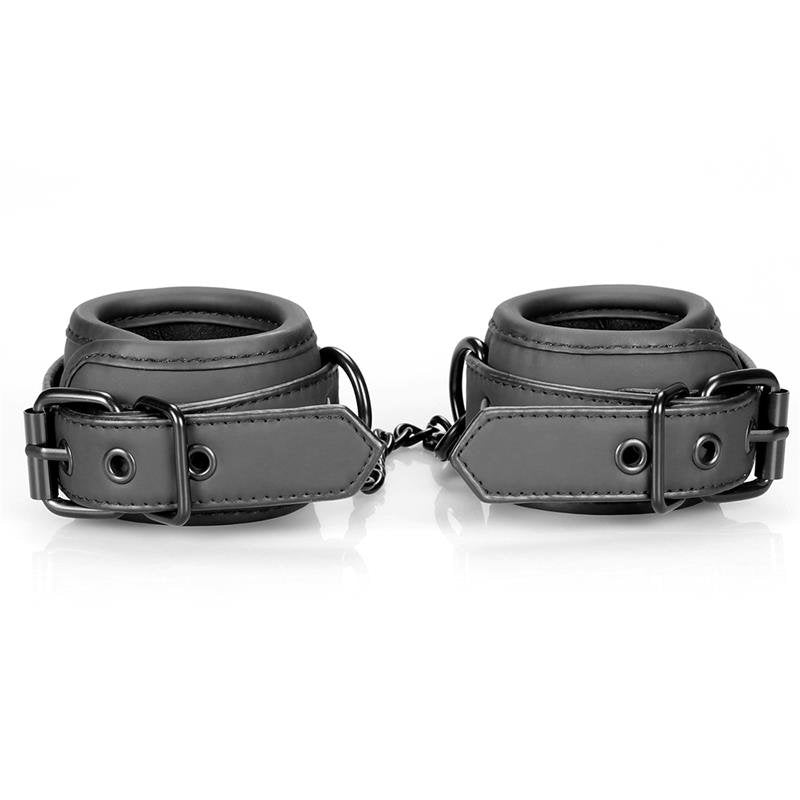Manette INTOYOU BLACK SHADOW in pelle vegana