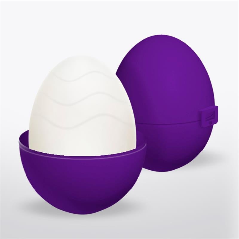 UP&GO Spidey Masturbator Egg Elastico Viola