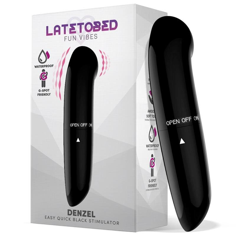 LATETOBED Denzel Stimolatore Easy Quick Nero
