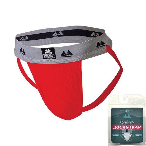 Original Jock Collection - 2" Red / Grey - S