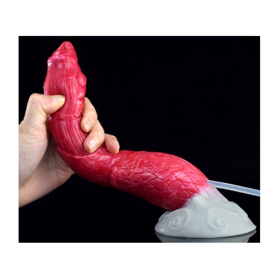 Dildo eiaculatore Monster Finn Uhr 22 x 4,8 cm