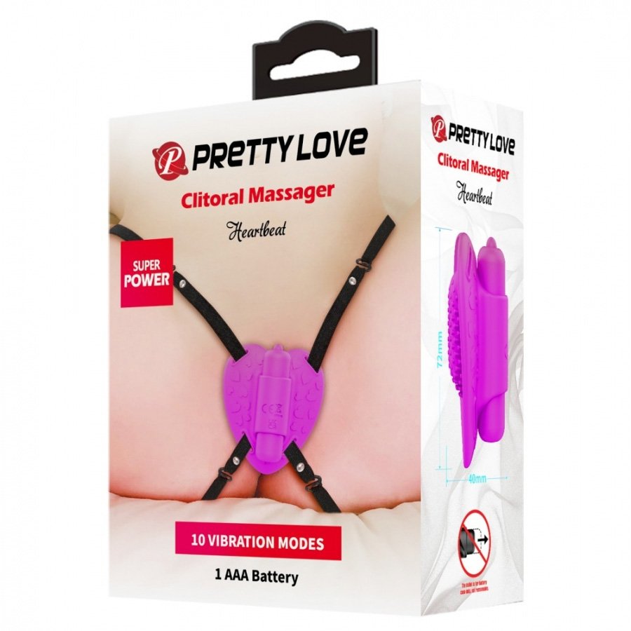 Panty Vibro con imbracatura Heartbeat