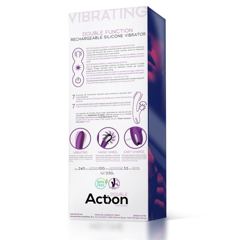 Vibratore ACTION No. One con ruota rotante