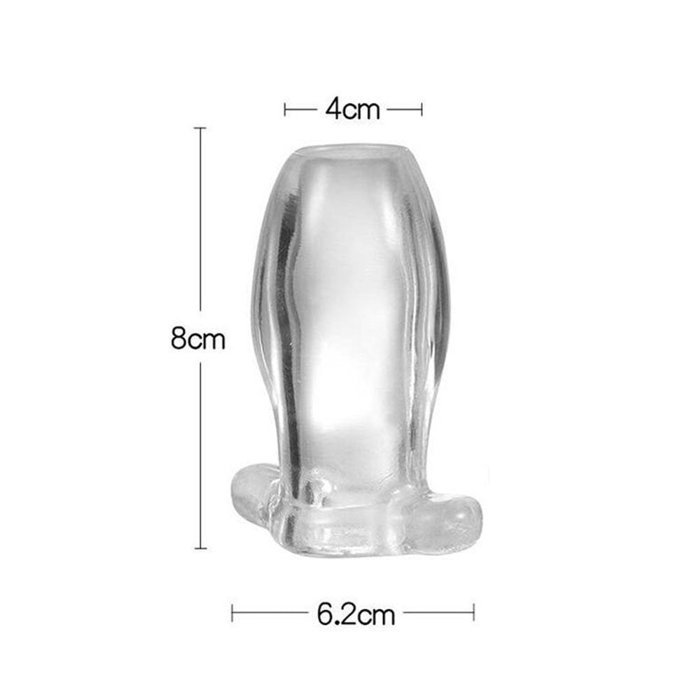 Plug Tunnel Anale Nymbus Trasparente 7 x 4 cm