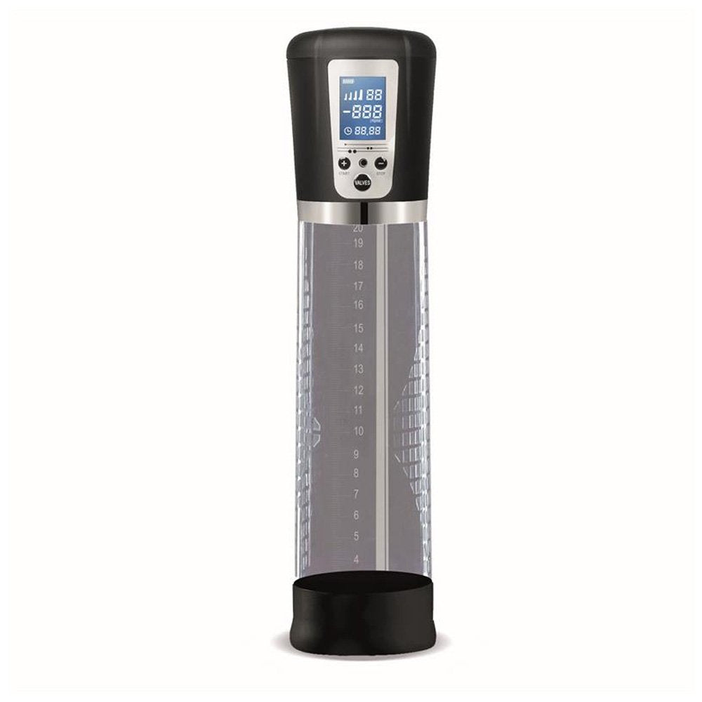 BOOST PUMPS Pompa per pene automatica con schermo LCD PSX08 USB