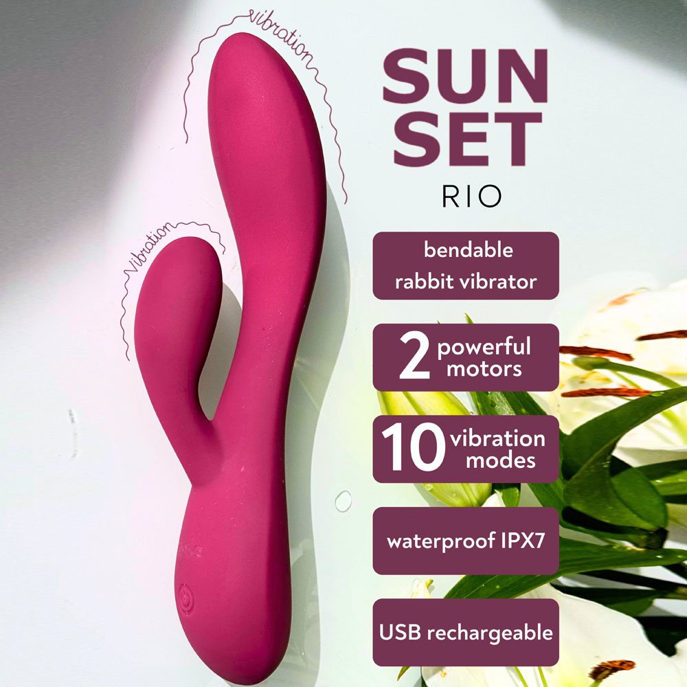 Vibratore ricaricabile Rio Sunset