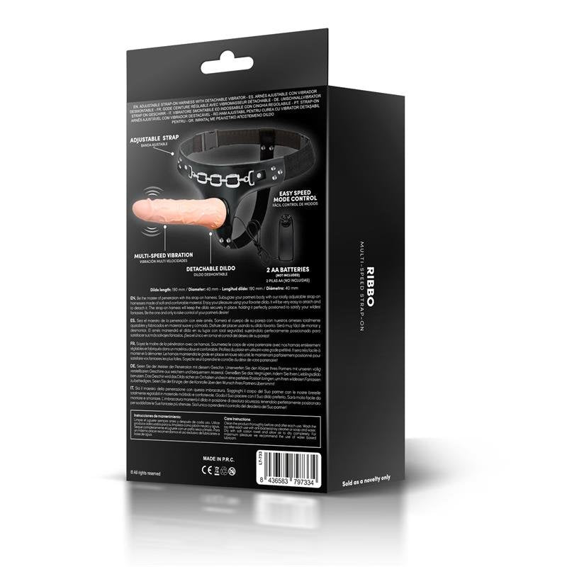 COLLEZIONE DI IMBRACATURE LATETOBED Ribbo Imbracatura multi-velocità con cinturino e telecomando