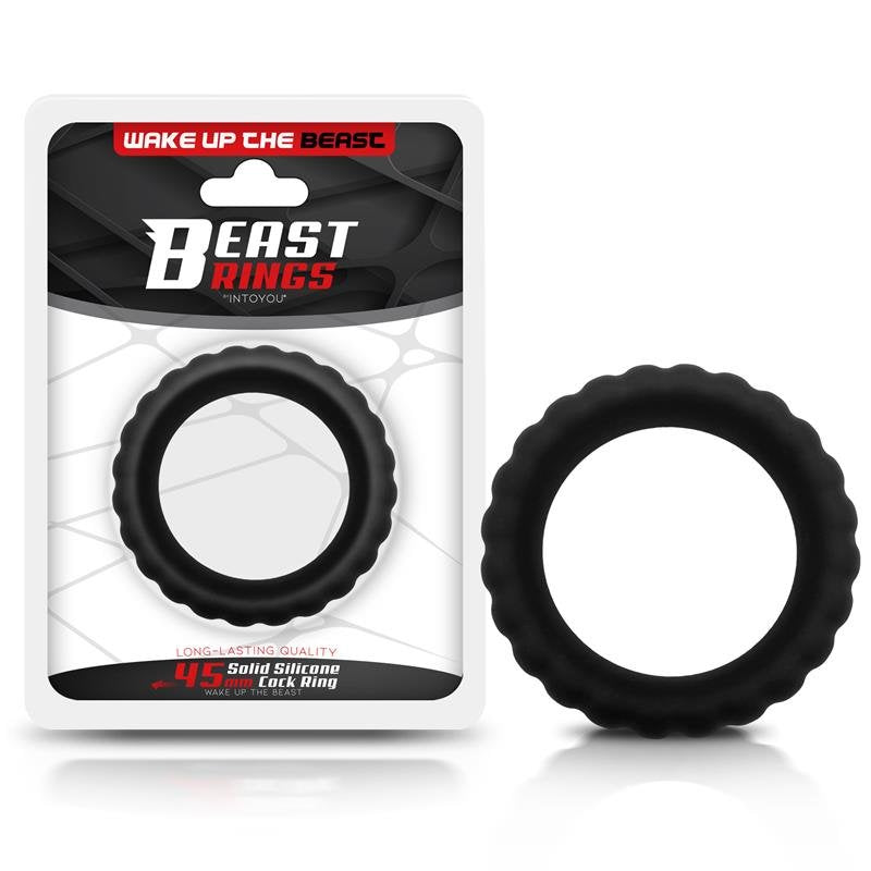 ANELLI BEAST Anello per il pene in silicone solido 4,5 cm