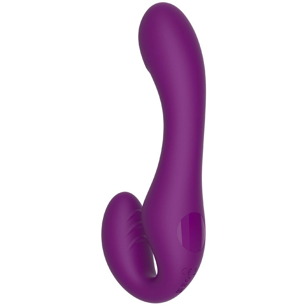Strapless Strap-On Pulse Vibrator