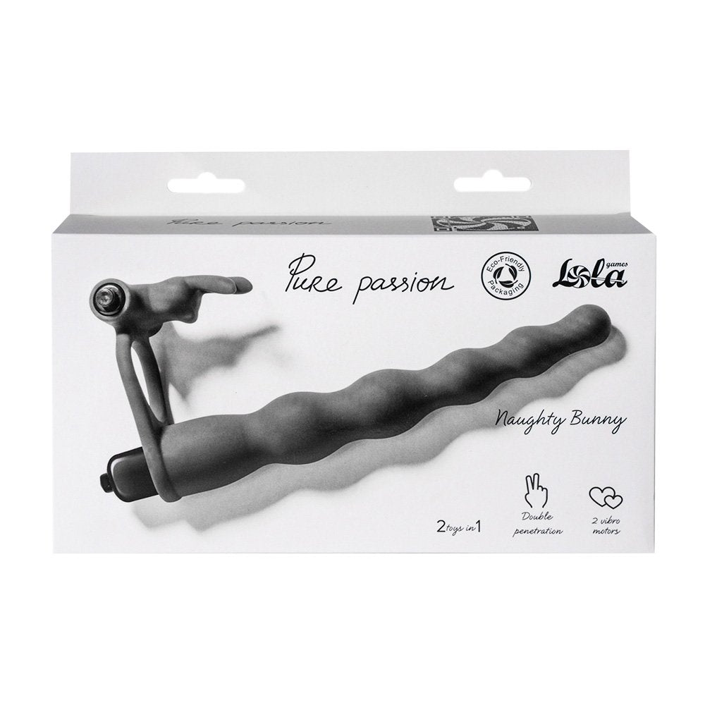 Strap-on Pure Passion Bunny Black
