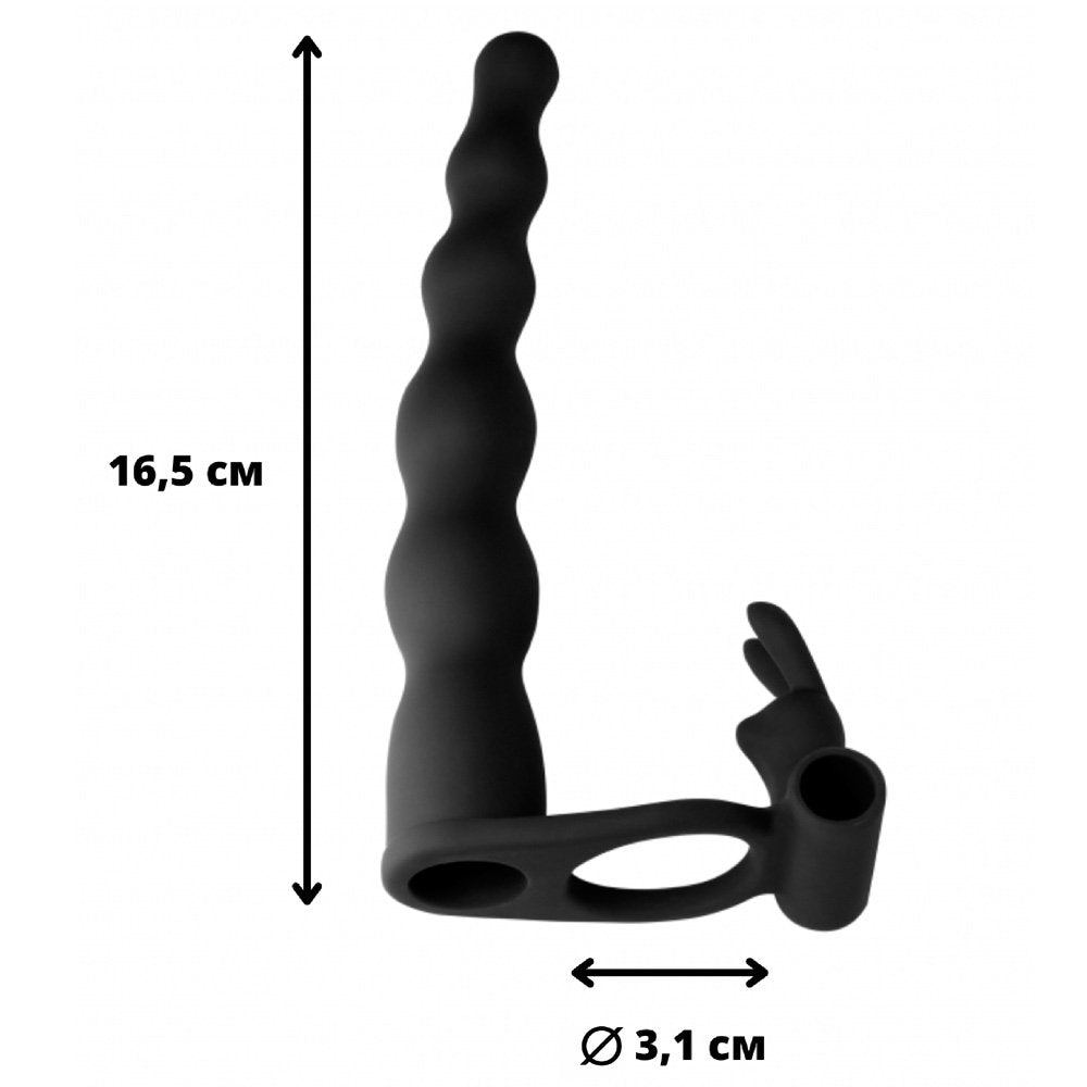 Strap-on Pure Passion Bunny Black