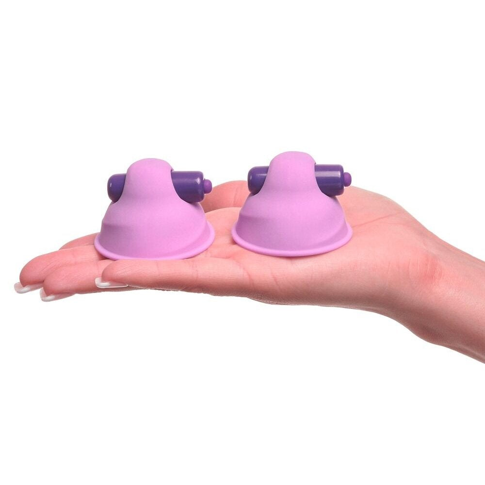 Vibrating nipple suck-hers