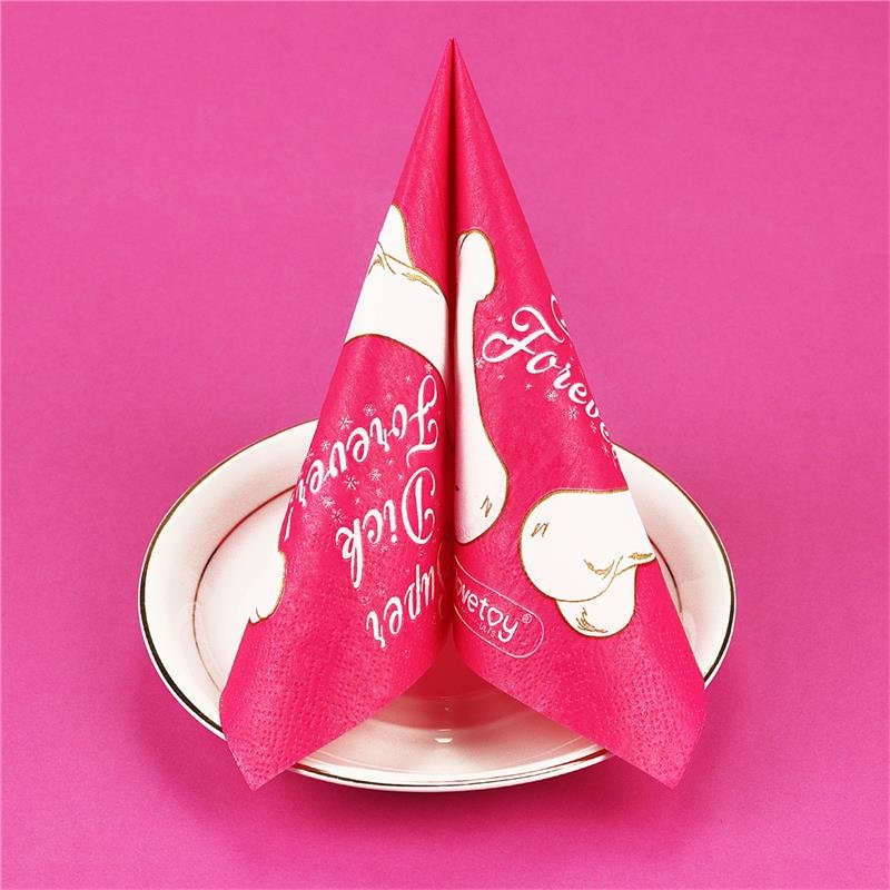 Tovaglioli di carta per feste LOVETOY, confezione da 10
