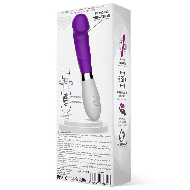 LATETOBED Louver Vibe Silicone Viola