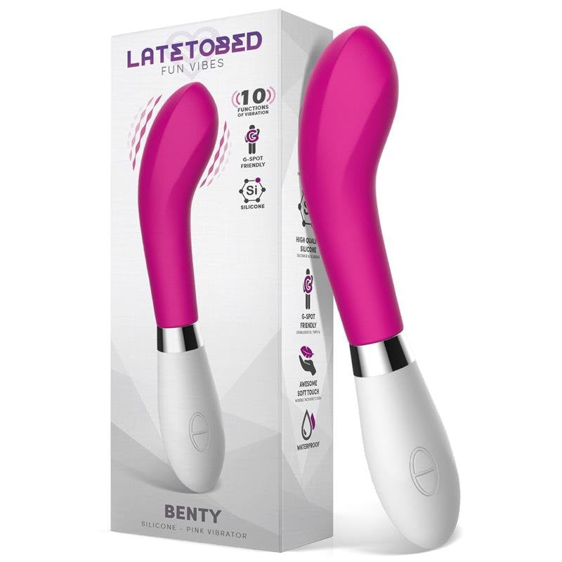 LATETOBED Benty Vibe Silicone Rosa
